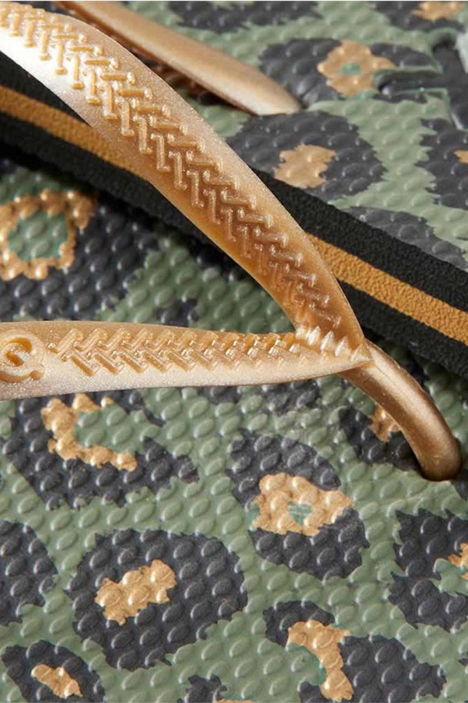 XQ LADIES FLIPFLOPS PRINTED 000124993017 ARMY GREEN